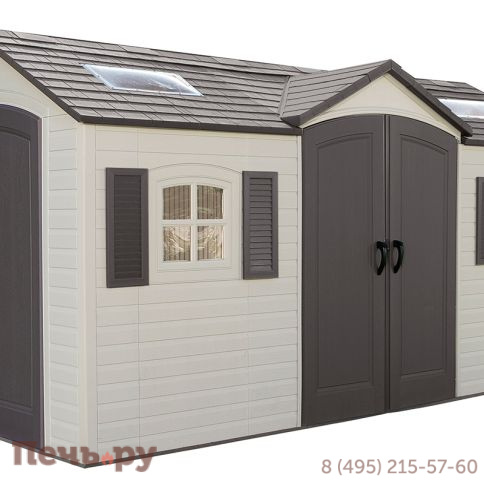 Сарай пластиковый Gardeck 15*8 DD фото