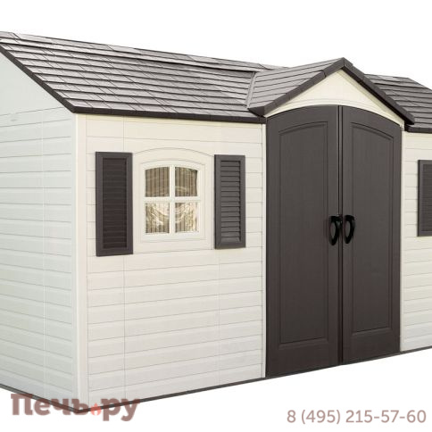 Сарай пластиковый Gardeck 15*8 фото