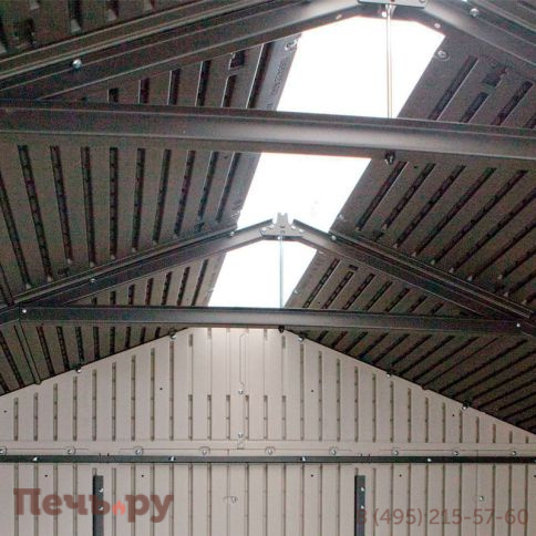 Сарай пластиковый Gardeck 7*7 фото 5