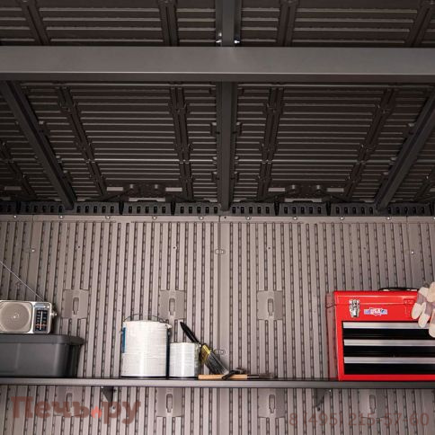 Сарай пластиковый Gardeck 8,3*8,3 фото 16