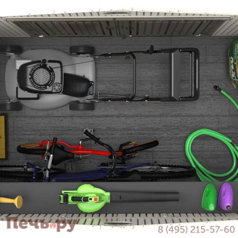 Сарай пластиковый Gardeck 8*5 фото 12