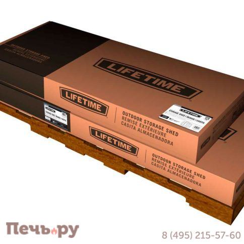 Сарай пластиковый Gardeck 8*5 фото 13