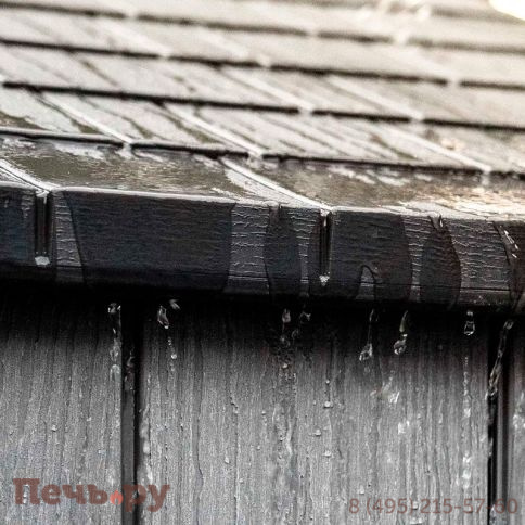 Сарай пластиковый Gardeck Woodlook 10*8 фото 18