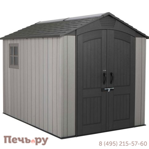 Сарай пластиковый Gardeck WoodLook 7*12 фото