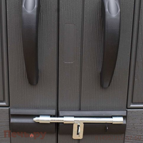 Сарай пластиковый Gardeck WoodLook 7*9.5 фото 13