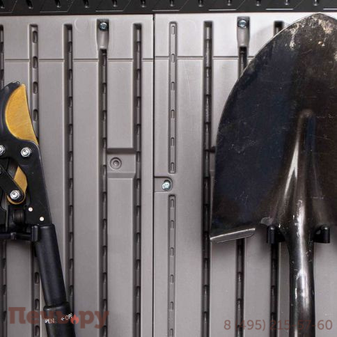 Сарай пластиковый Gardeck WoodLook 8*10 фото 8