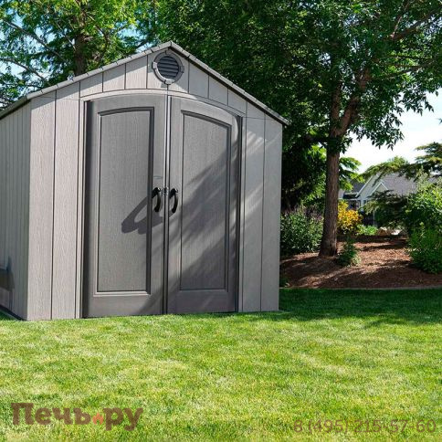 Сарай пластиковый Gardeck WoodLook 8*10 New фото 20