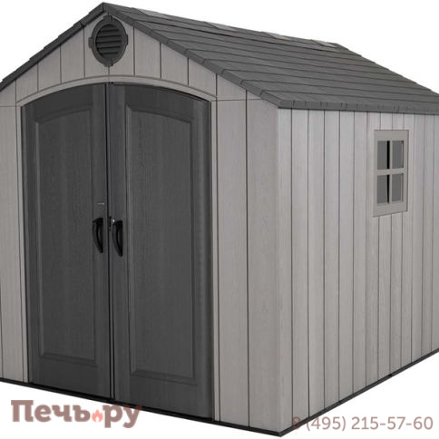 Сарай пластиковый Gardeck WoodLook 8*10 New фото