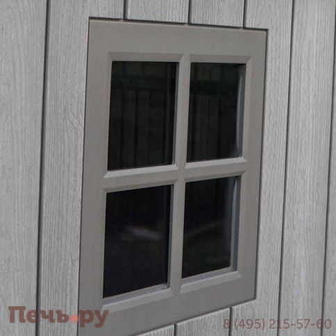 Сарай пластиковый Gardeck WoodLook 8*7.5 фото 13