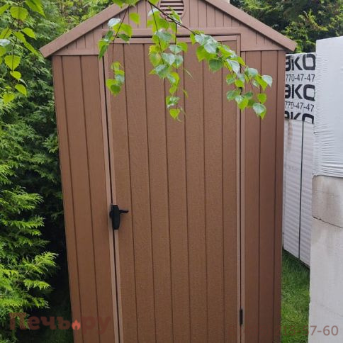 Сарай Keter"Дарвин 4х6" (размеры 118 х 184 см), коричневый фото 10