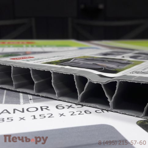 Сарай Keter "Манор Пент 6x4" (размеры 175 x 103 см), серый фото 10