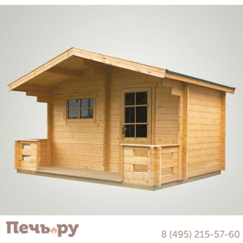 Сауна Harvia SO4000 Keitele с эл. печью Senator T9 фото