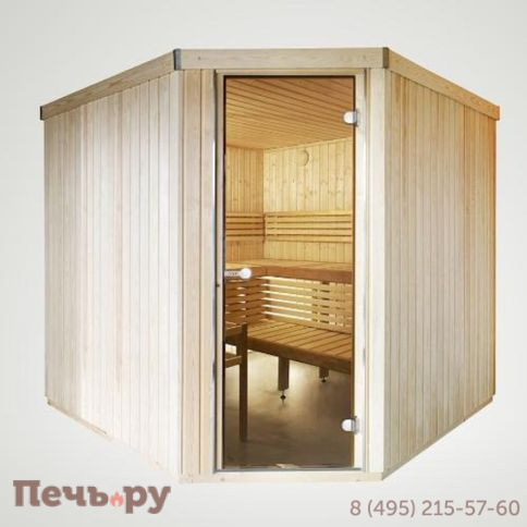 Сауна Harvia Variant S2020R ель с печью Harvia Vega BC60 фото