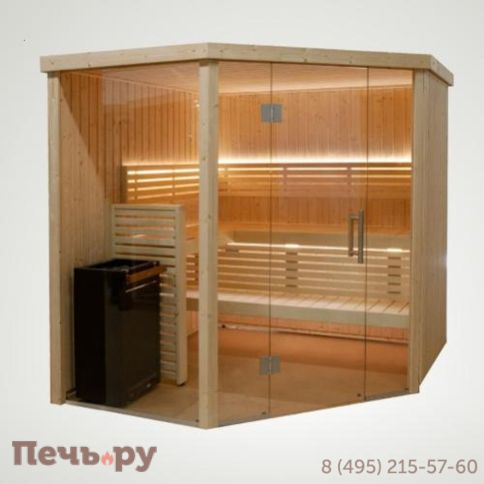 Сауна Harvia Variant View Corner Large S2020CV ель фото