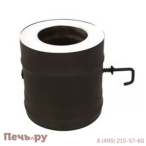 Сэндвич шибер поворотный Везувий Black Keralux (AISI 430/1.0мм+0.5 мм) фото