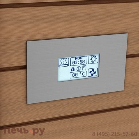 Сенсорный пульт управления Sawo Innova Steel Touch S INT-S-SST для печей NS фото 3