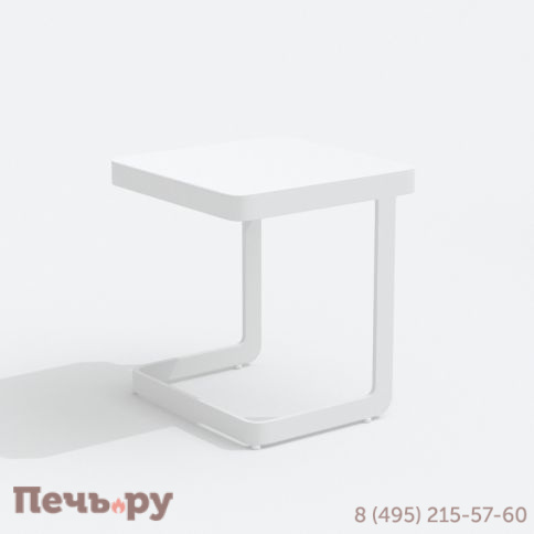 Шезлонг COSTA на колесах антрацит - белый каркас фото 9