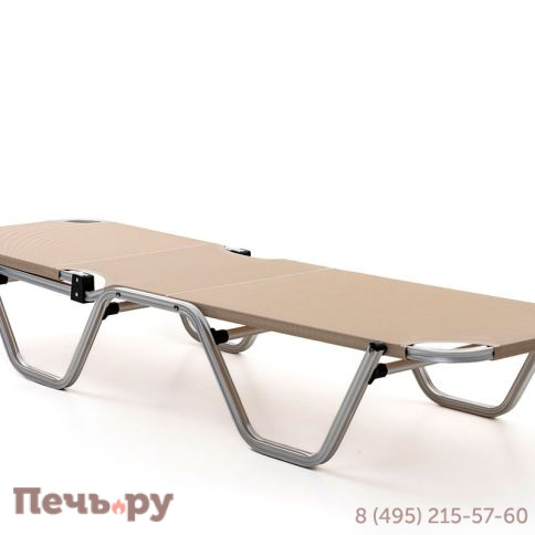 Шезлонг Gardeck Dias алюминиевый, бежевый фото 5