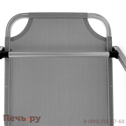 Шезлонг Gardeck Dias алюминиевый, серый фото 16