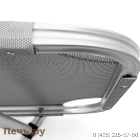 Шезлонг Gardeck Dias алюминиевый, серый фото 18