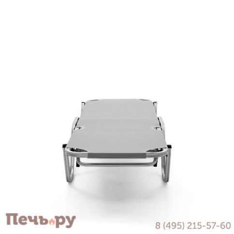 Шезлонг Gardeck Dias алюминиевый, серый фото 8