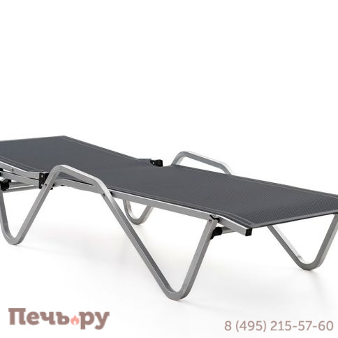 Шезлонг Gardeck Hera алюминиевый, антрацит фото 11