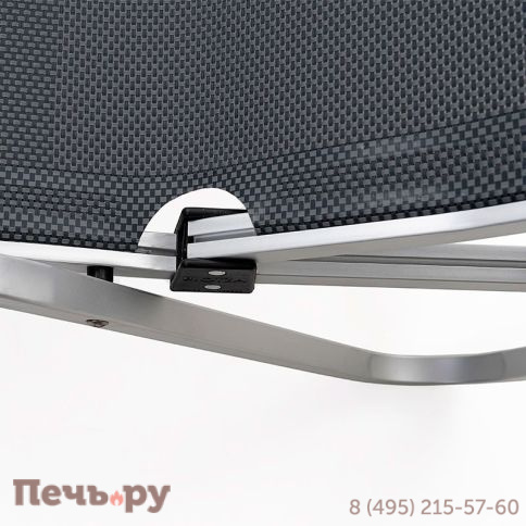 Шезлонг Gardeck Hera алюминиевый, антрацит фото 13