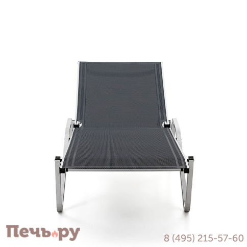 Шезлонг Gardeck Hera алюминиевый, антрацит фото 16