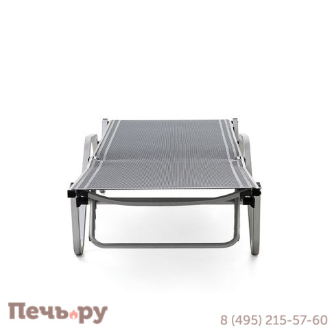 Шезлонг Gardeck Hera алюминиевый, серый фото 10