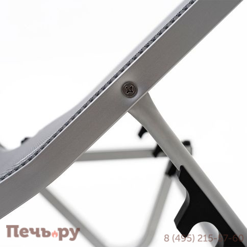 Шезлонг Gardeck Hera алюминиевый, серый фото 17