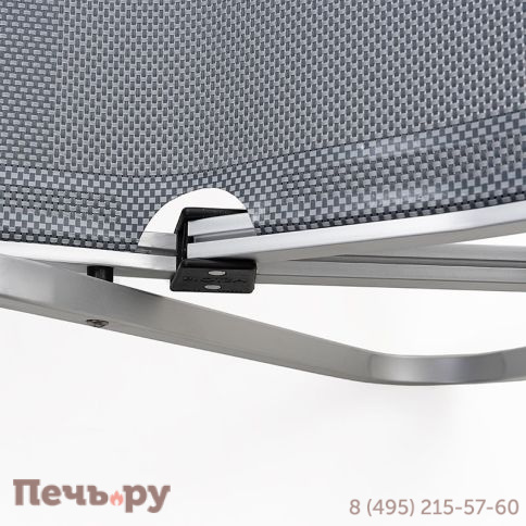 Шезлонг Gardeck Hera алюминиевый, серый фото 19