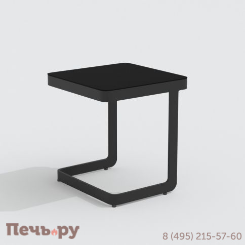 Шезлонг LETTO черный - каркас карбон фото 9