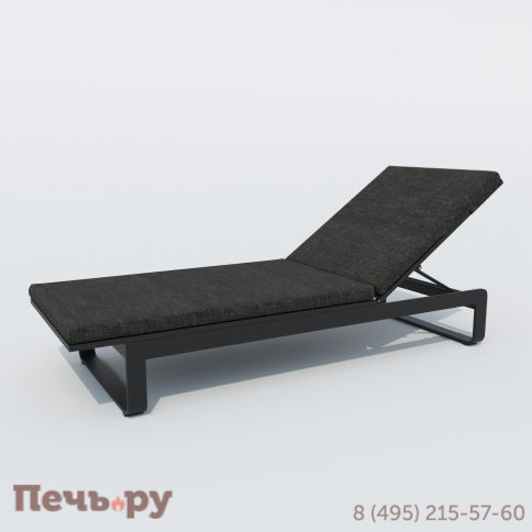 Шезлонг LETTO маренго - каркас карбон фото 5