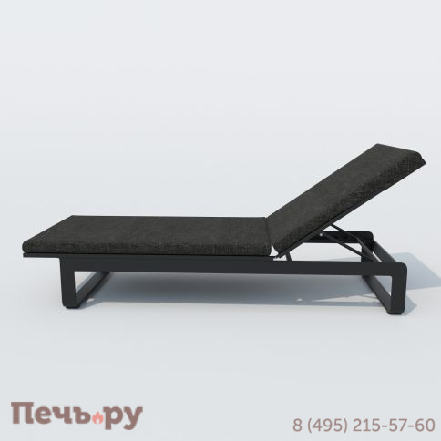 Шезлонг LETTO маренго - каркас карбон фото 6