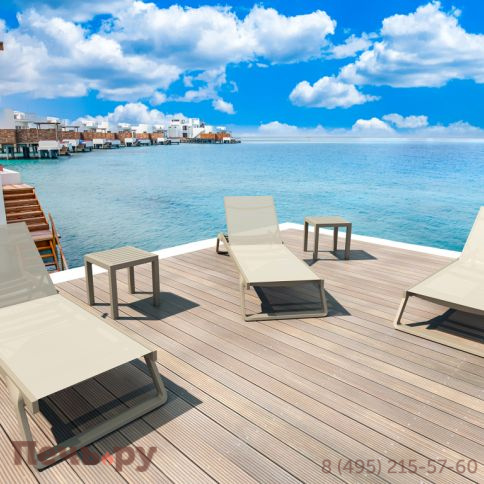 Шезлонг-лежак металлический Tropic 234/708-1067 фото 6