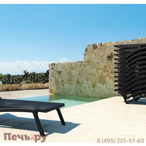 Шезлонг-лежак пластиковый Pacific 234/089-2122 фото 8