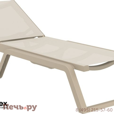 Шезлонг-лежак пластиковый Rio 234/082-2392 фото