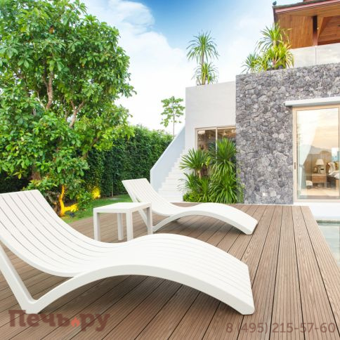 Шезлонг-лежак пластиковый Slim 234/087-5666 фото 6