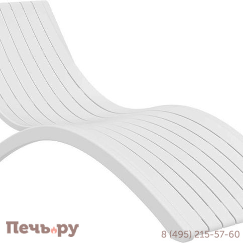 Шезлонг-лежак пластиковый Slim 234/087-5666 фото