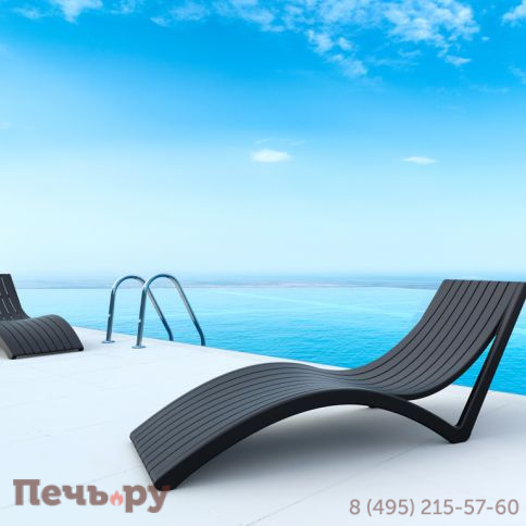 Шезлонг-лежак пластиковый Slim 234/087-5673 фото 5