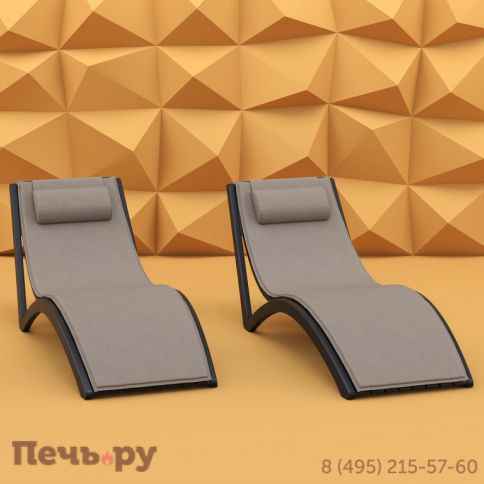 Шезлонг-лежак пластиковый Slim 234/087-5673 фото 6