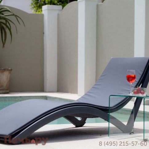 Шезлонг-лежак пластиковый Slim 234/087-5680 фото 5