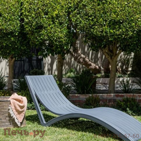 Шезлонг-лежак пластиковый Slim 234/087-5680 фото 7