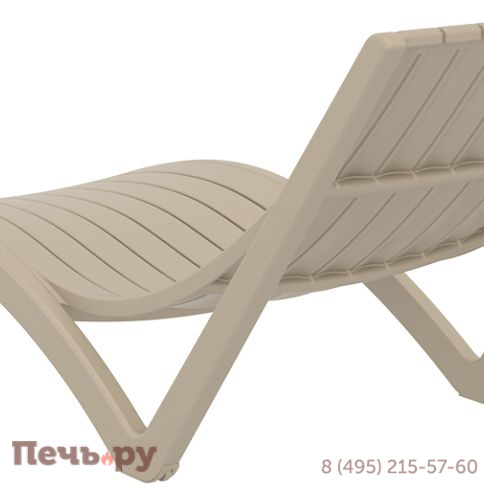 Шезлонг-лежак пластиковый Slim 234/087-5697 фото 7