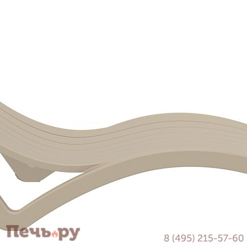 Шезлонг-лежак пластиковый Slim 234/087-5697 фото 8