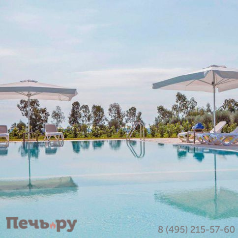 Шезлонг Gardeck Nardi Alfa с подлокотниками, серый фото 3