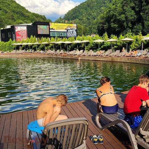 Шезлонг Gardeck Nardi Eden с подлокотниками, tortora фото 16