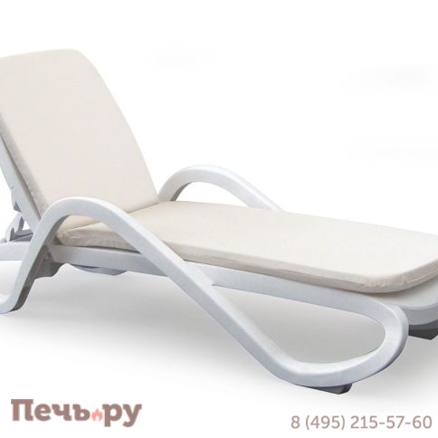 Шезлонг Gardeck Nardi Eden с подлокотниками, tortora фото 4