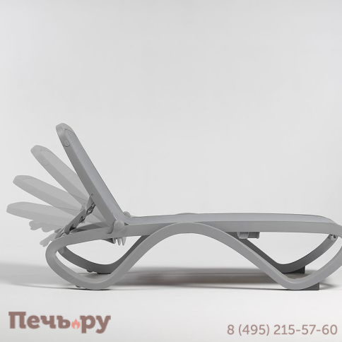 Шезлонг Gardeck Nardi Omega без подлокотников, антрацит фото 2