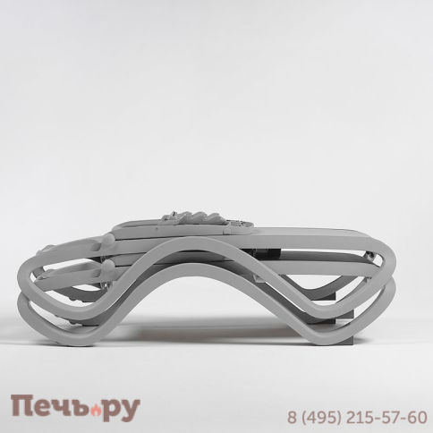 Шезлонг Gardeck Nardi Omega без подлокотников, бело-бежевый фото 3